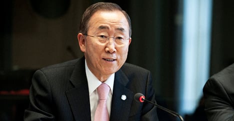 Ban hails Switzerland’s ten years in UN