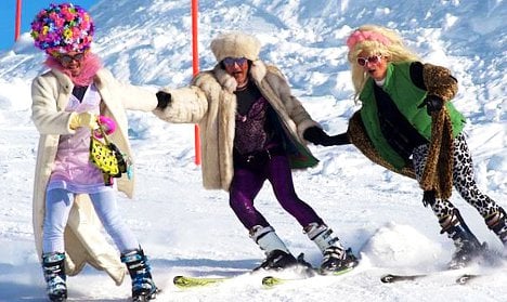 Swiss gay ski week: never a drag
