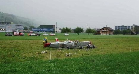 Three killed in flight school plane crash