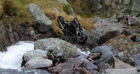 UK motorcyclist dies in mountain pass crash