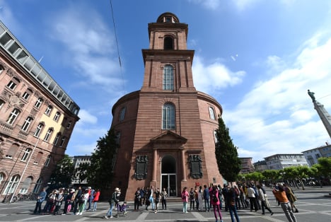 Paulskirche in Frankfurt am Main. Photo: DPA