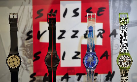 Rare Swatch watches to be auctioned in Geneva
