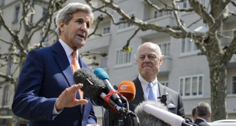 US and Russia meet in Geneva for Syria talks