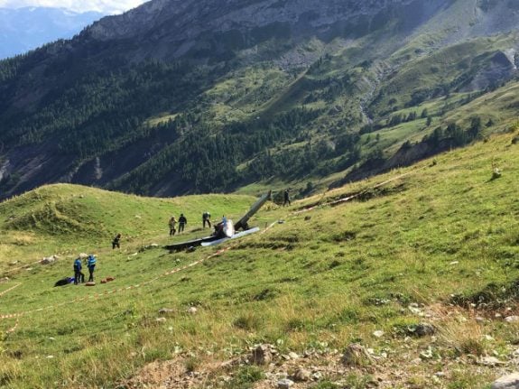 Three killed in plane crash on Swiss mountain pass