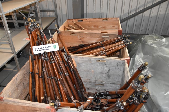 Huge weapons cache seized from Swiss man suspected of selling arms to Austria