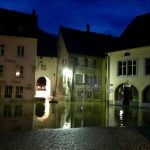 Jura village ‘looks like Venice’ after river burst its banks