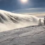 WATCH: 'Fog avalanche' rolls over mountain ridge in Swiss Jura