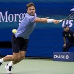 US Open: In form Wawrinka makes quarters after Djokovic retires hurt
