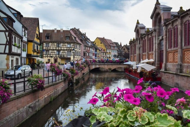 The beautiful French village of Colmar is less than an hour from Basel