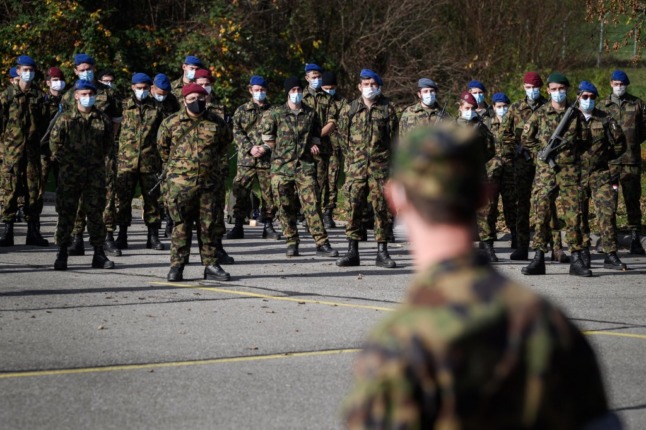 The army may soon be deployed to help manage Covid pandemic. Photo by Fabrice COFFRINI / AFP
