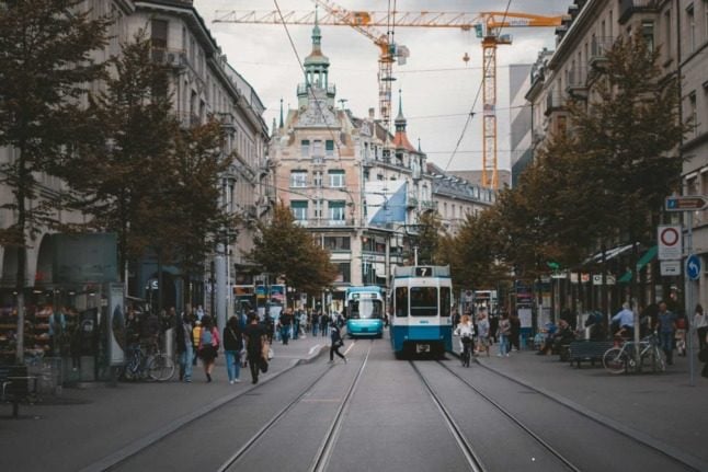The Swiss city of Zurich. Photo by Tobias A. Müller on Unsplash